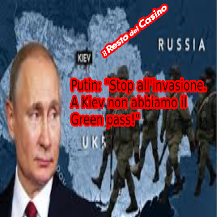 Putin: stop all’invasione